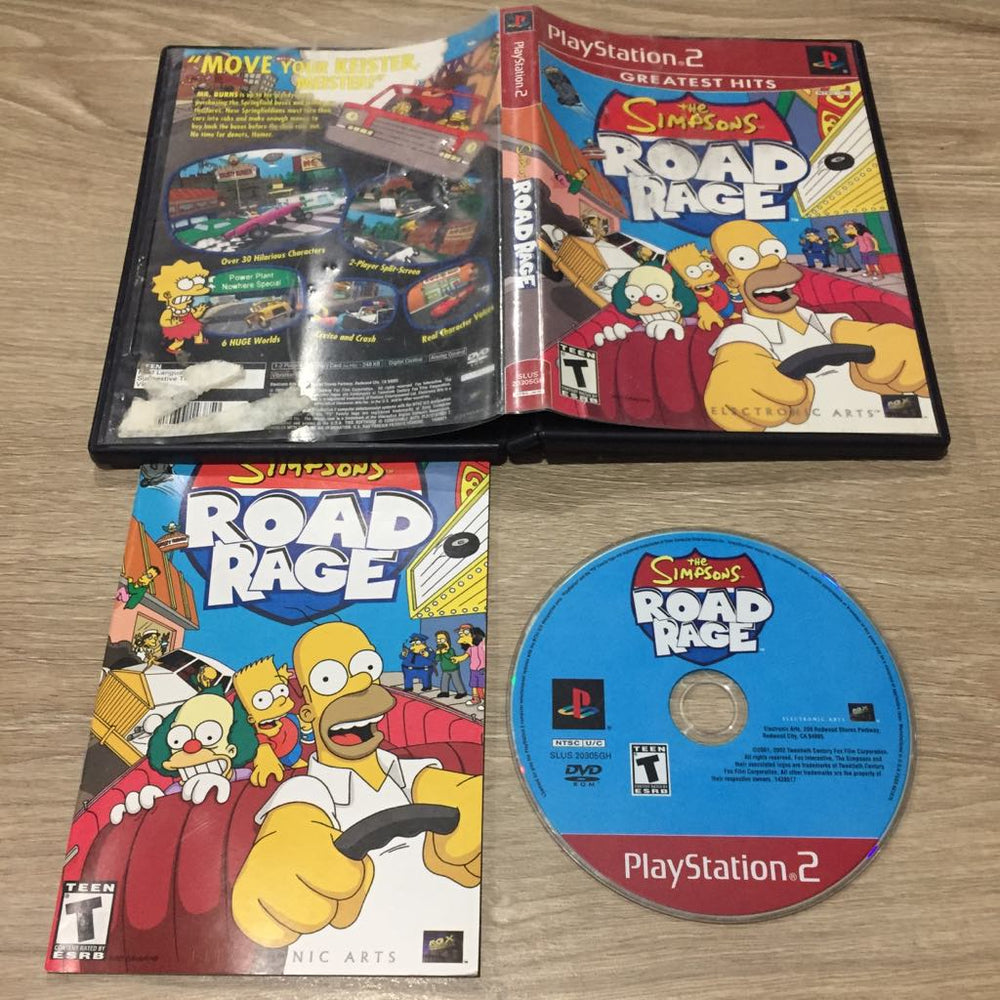The Simpsons Road Rage [Greatest Hits] Playstation 2