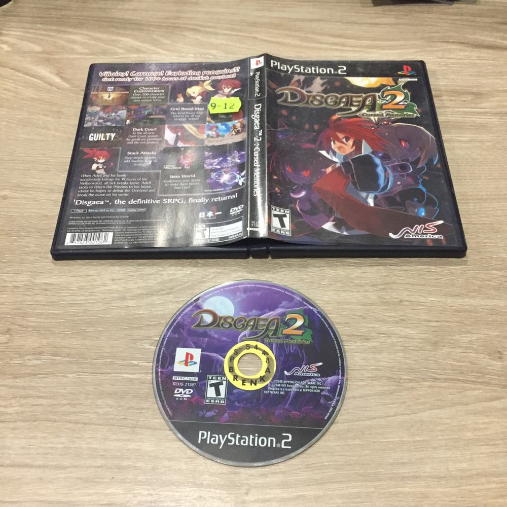 Disgaea 2 Cursed Memories Playstation 2