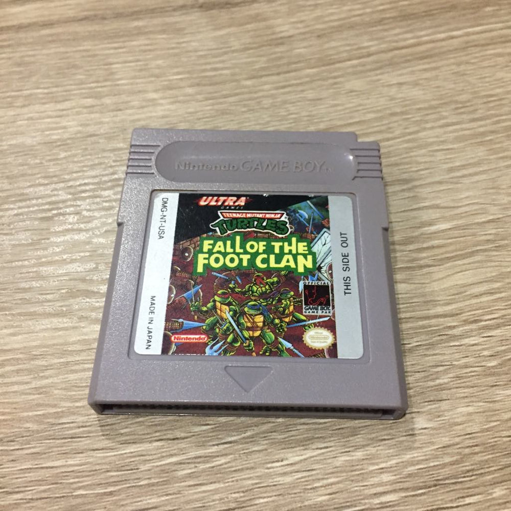 Teenage Mutant Ninja Turtles Fall Of The Foot Clan GameBoy