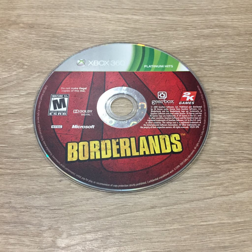 Borderlands Xbox 360