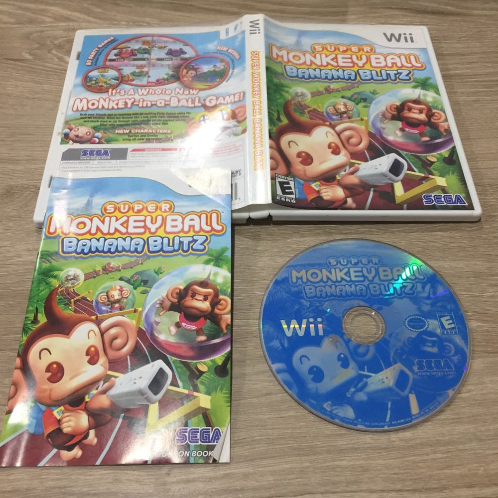Super Monkey Ball Banana Blitz Wii
