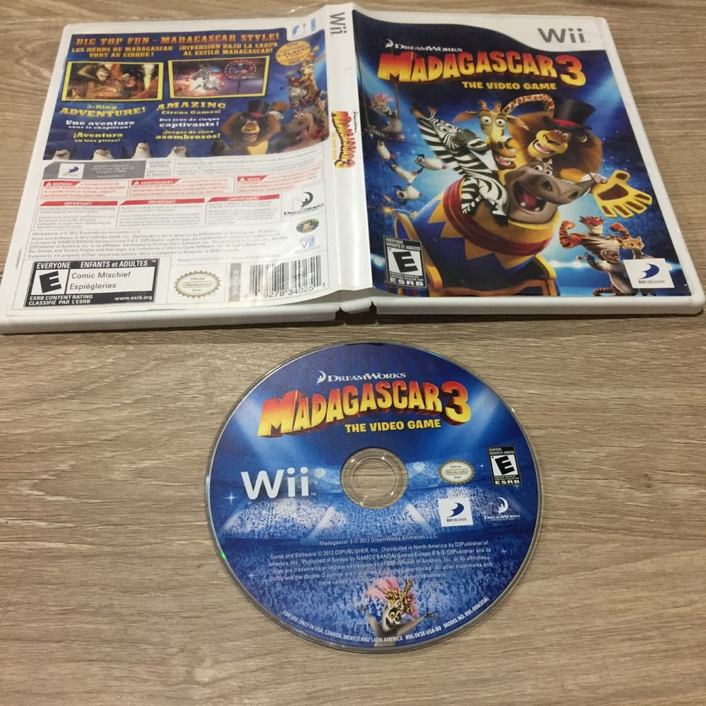 Madagascar 3 Wii