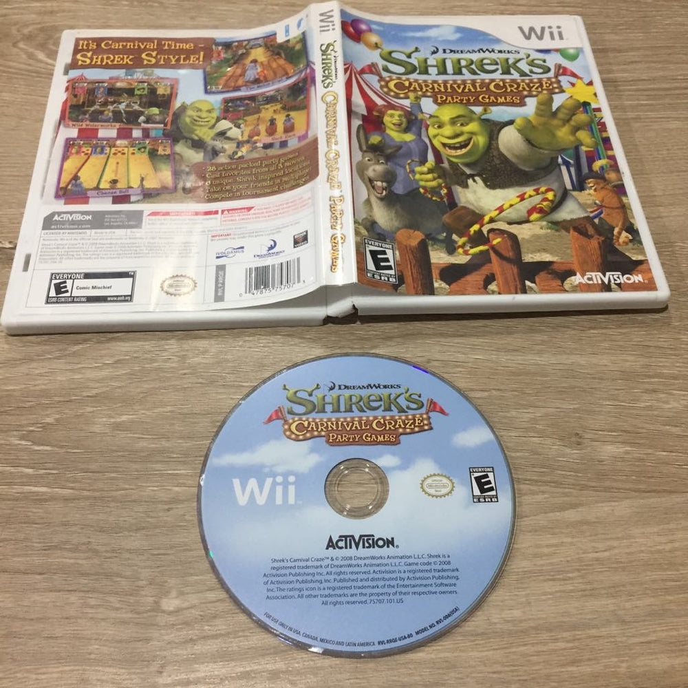 Shrek's Carnival Craze Wii
