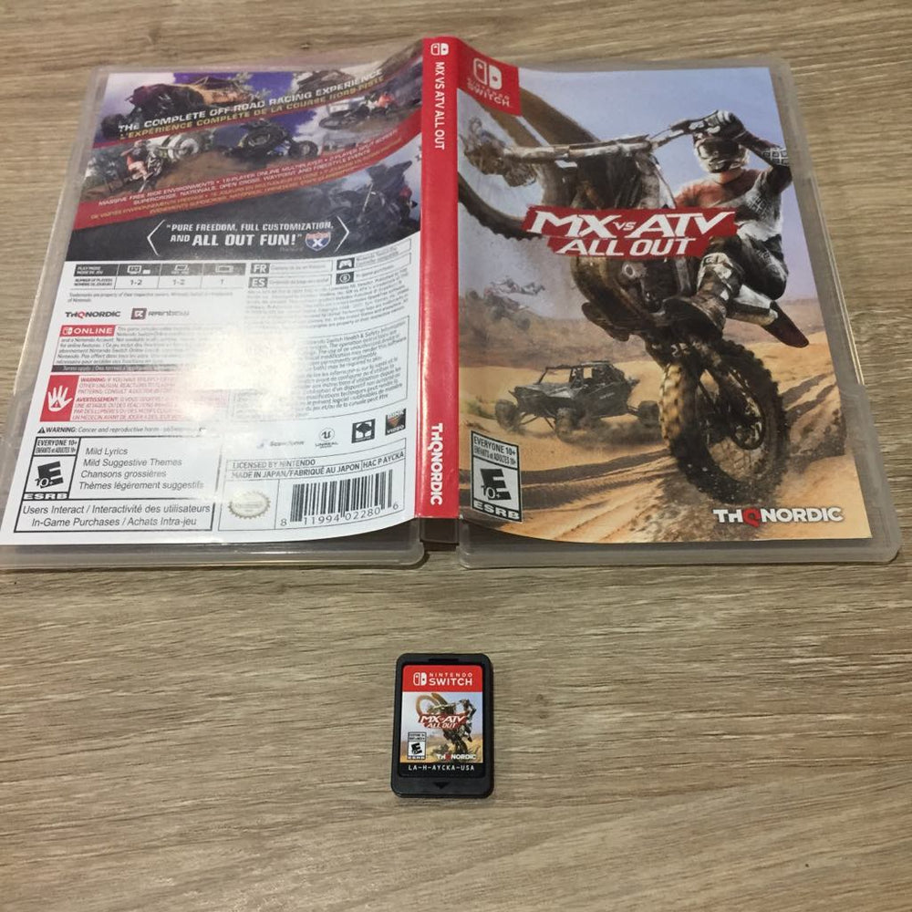 MX Vs ATV All Out Nintendo Switch