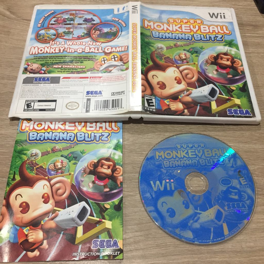 Super Monkey Ball Banana Blitz Wii