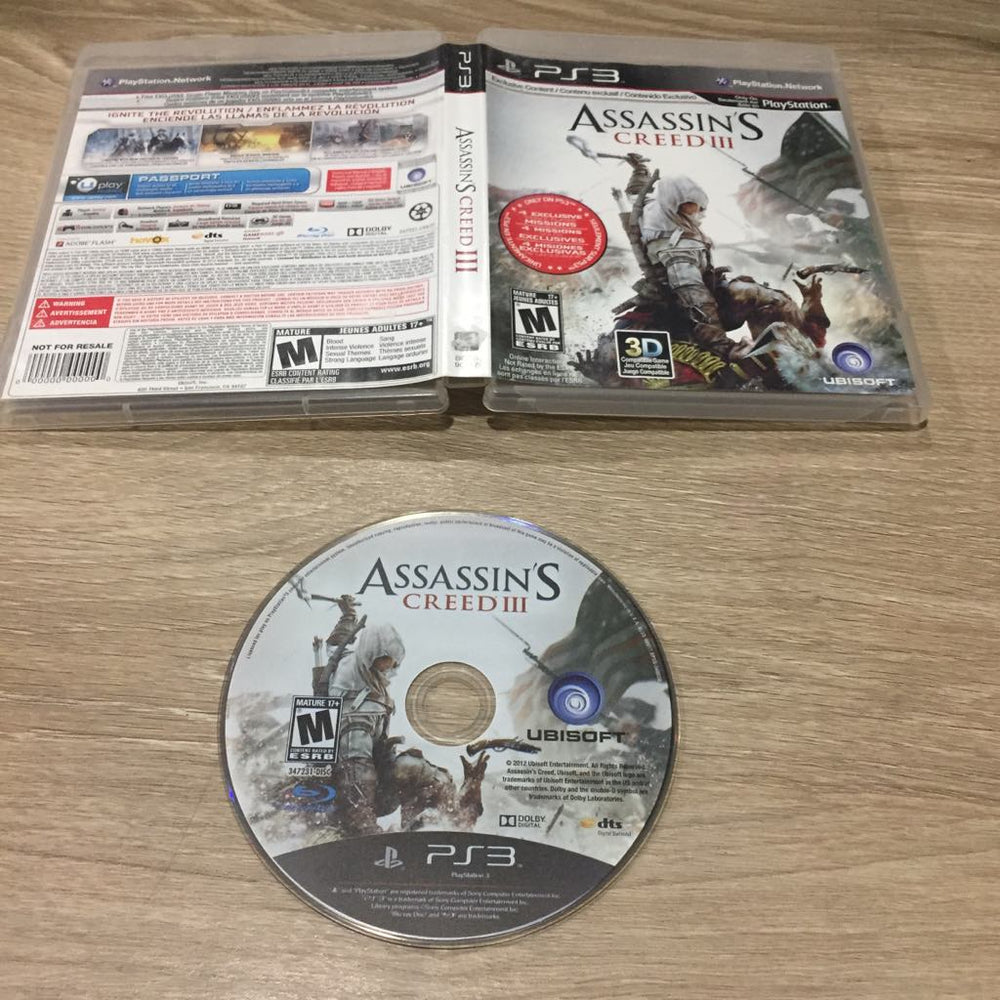 Assassin's Creed III Playstation 3