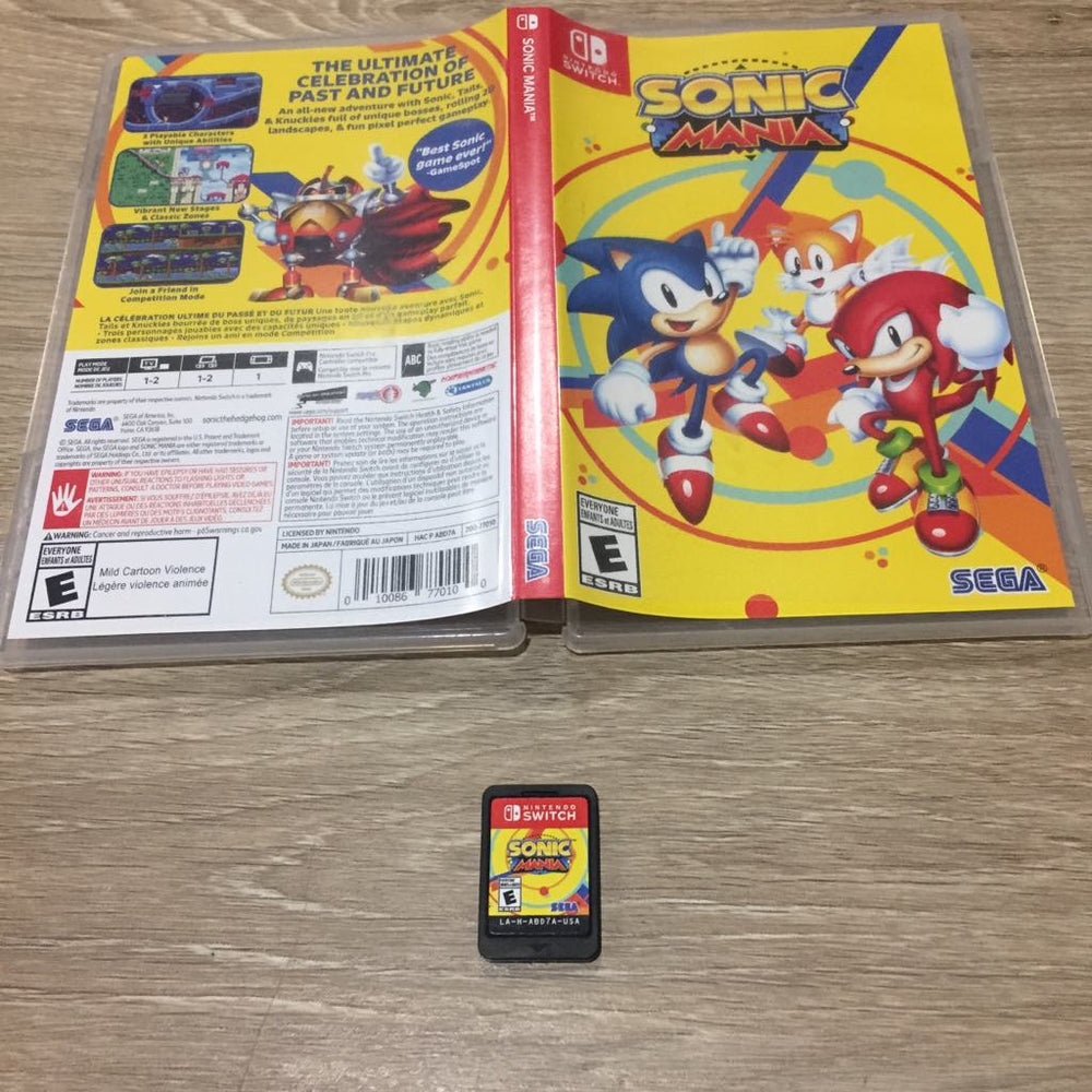 Sonic Mania Nintendo Switch