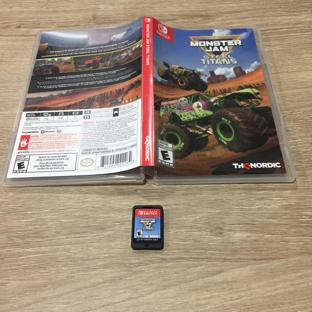 Monster Jam Steel Titans Nintendo Switch