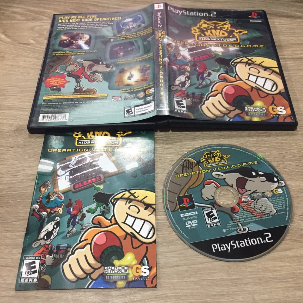 Codename Kids Next Door Operation VIDEOGAME Playstation 2