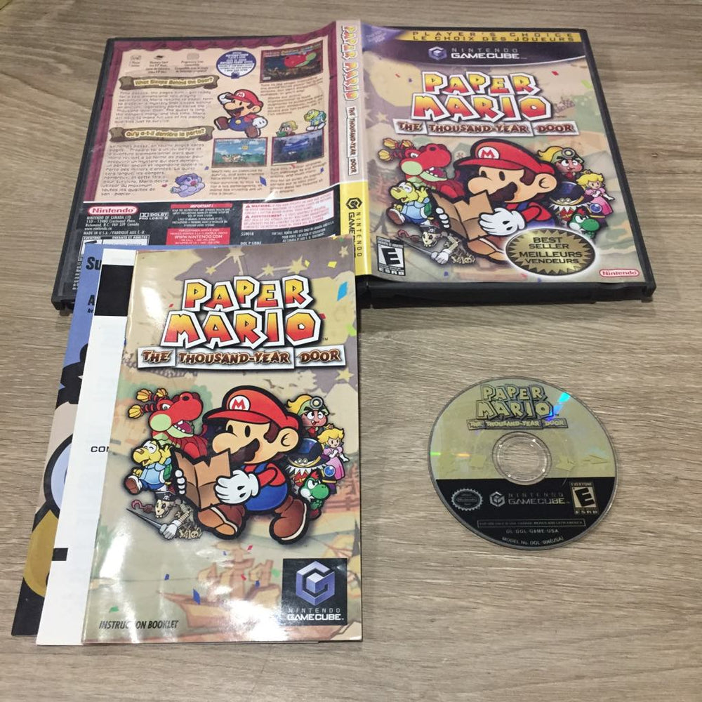 Paper Mario Thousand Year Door Gamecube