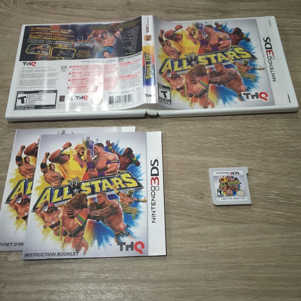 Wwe best sale nintendo 3ds