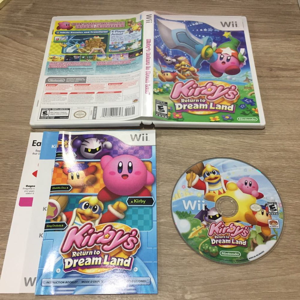 Kirby's Return To Dream Land Wii