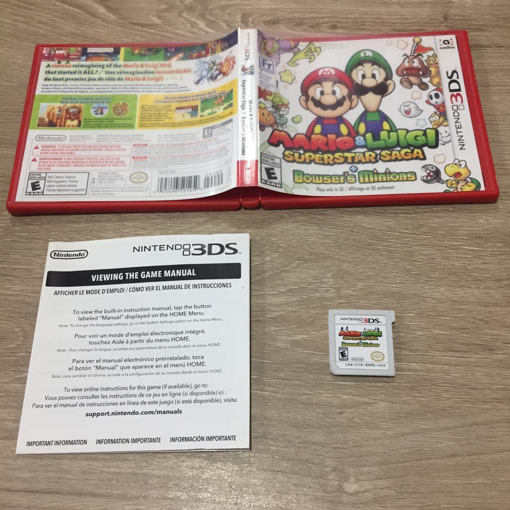 Mario & Luigi: Superstar Saga + Bowser's Minions Nintendo 3DS