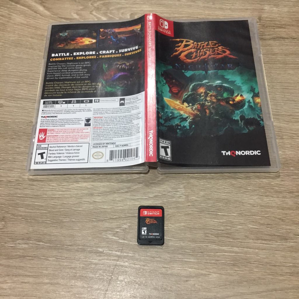 Battle Chasers Nightwar Nintendo Switch
