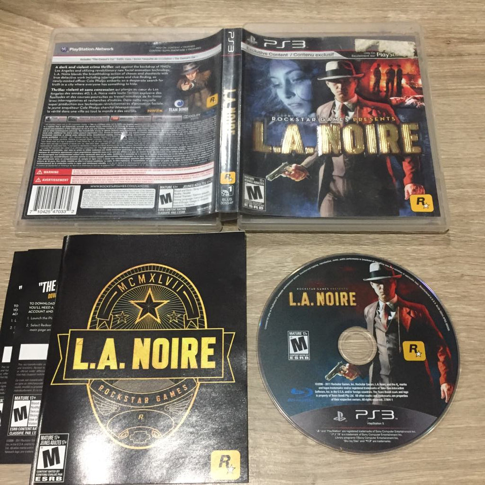 L.A. Noire Playstation 3