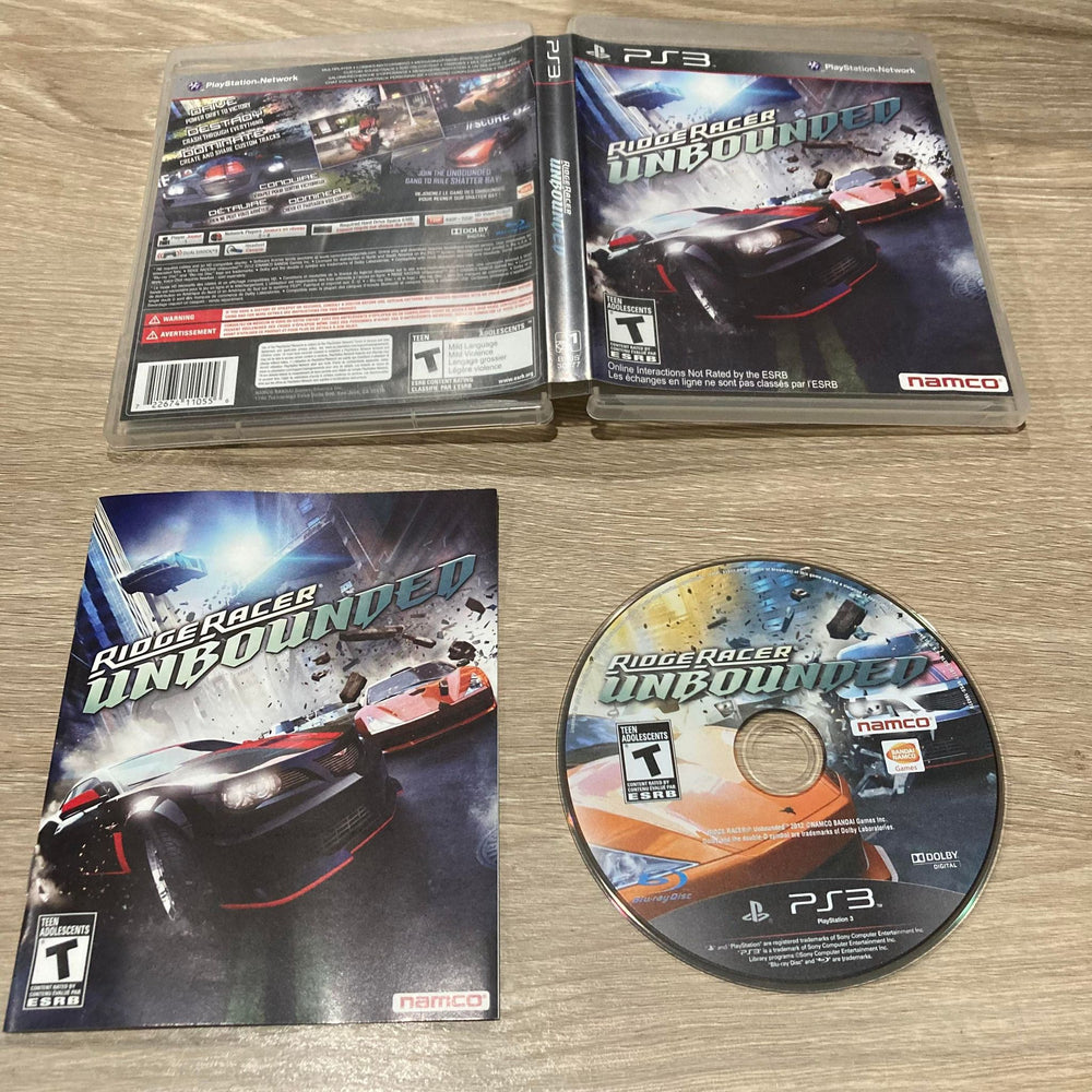 Ridge Racer Unbounded Playstation 3