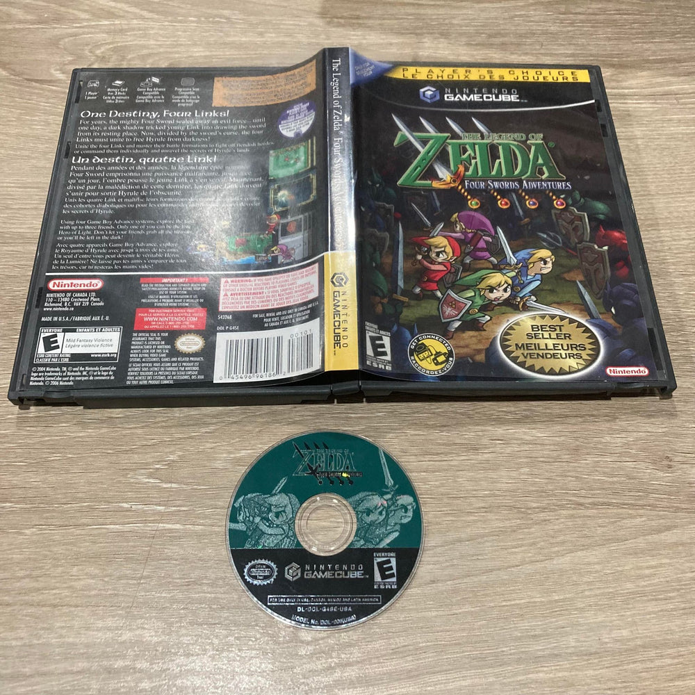 Zelda Four Swords Adventures [Player's Choice] Gamecube