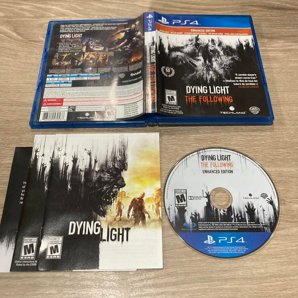 Dying Light The Following Enhanced Edition Playstation 4