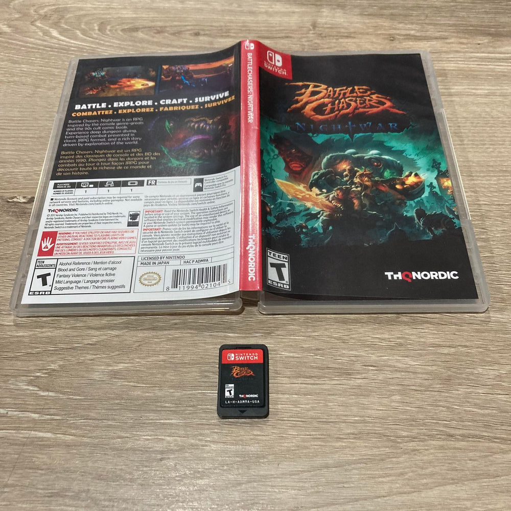 Battle Chasers Nightwar Nintendo Switch