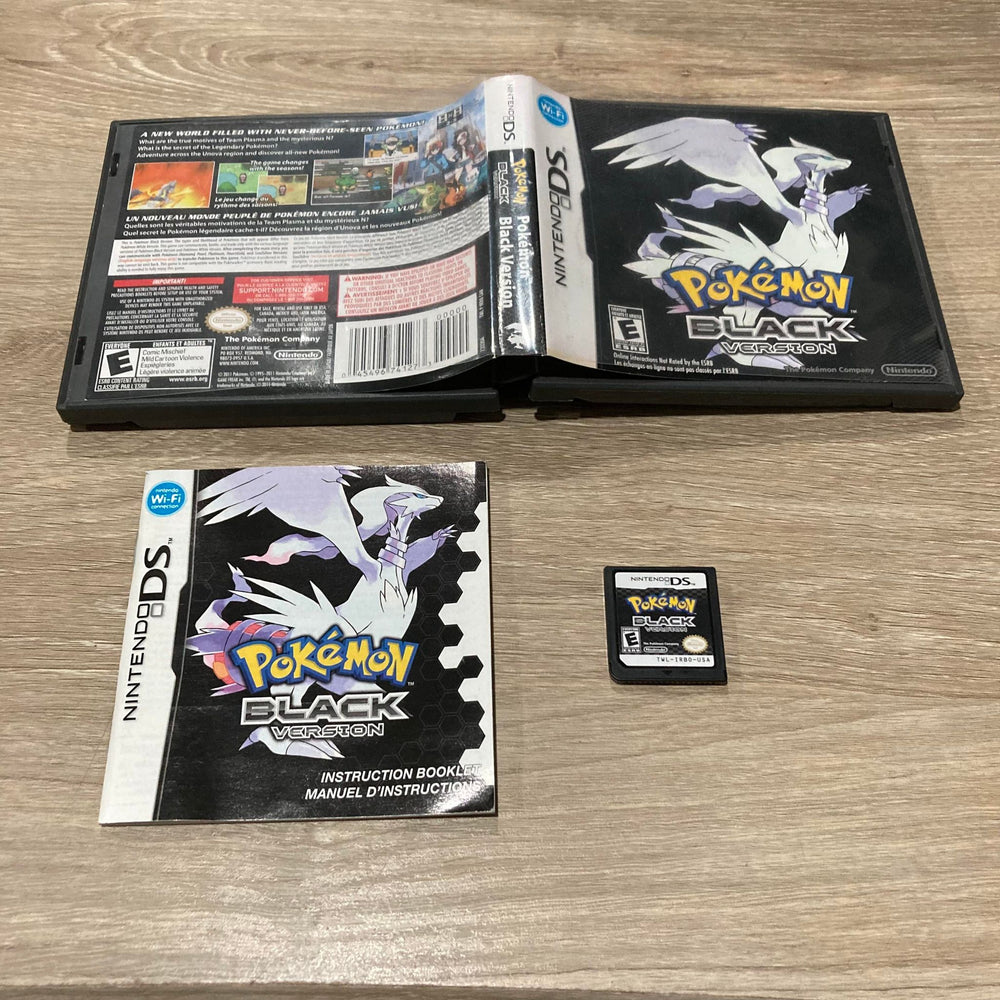 Pokemon Black Nintendo DS