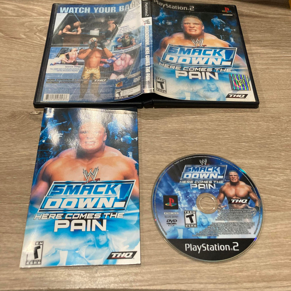 WWE Smackdown Here Comes The Pain Playstation 2