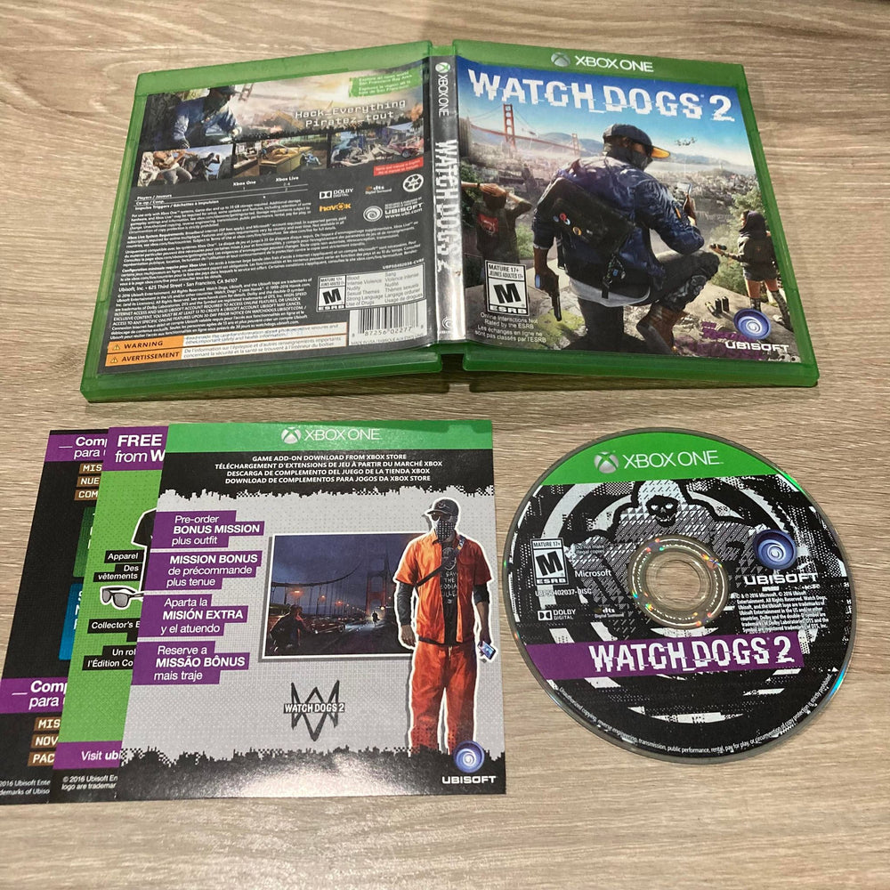 Watch Dogs 2 Xbox One