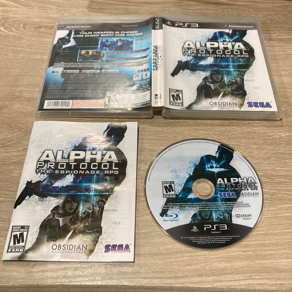 Alpha Protocol Playstation 3