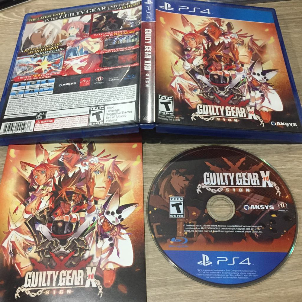 Guilty Gear Xrd: Sign Playstation 4