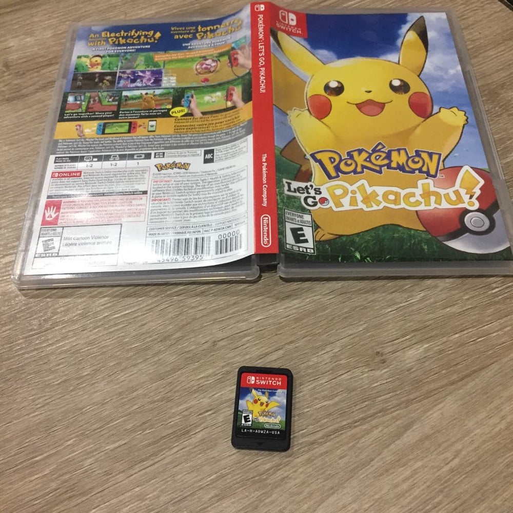 Pokemon Let's Go Pikachu Nintendo Switch
