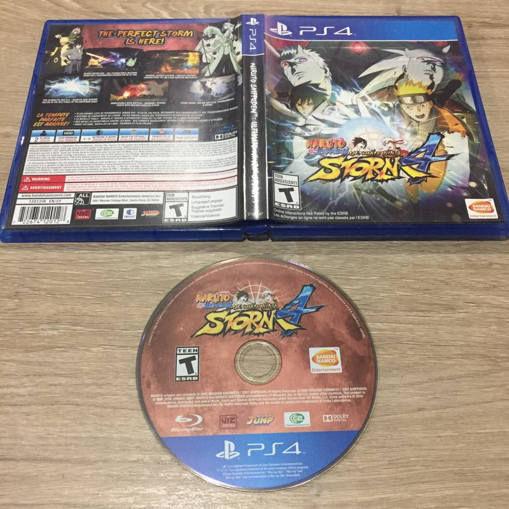 Naruto Shippuden Ultimate Ninja Storm 4 Playstation 4