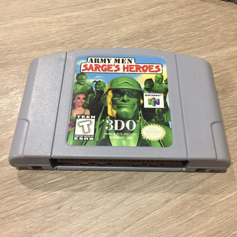 Army Men Sarge's Heroes Nintendo 64