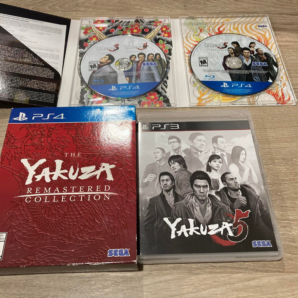 The Yakuza Remastered Collection Playstation 4