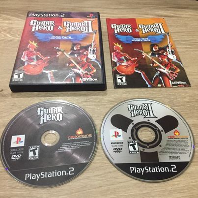 Guitar Hero & Guitar Hero 2 Dual Pack Playstation 2