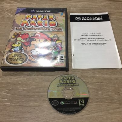 Paper Mario Thousand Year Door Gamecube