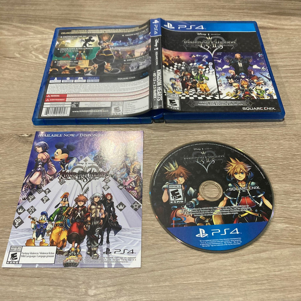 Kingdom Hearts HD 1.5 + 2.5 Remix Playstation 4