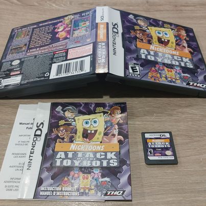 Nicktoons Attack Of The Toybots Nintendo DS
