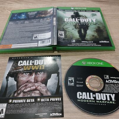 Call Of Duty: Modern Warfare Remastered Xbox One