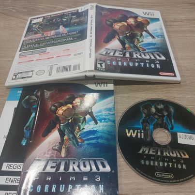 Metroid Prime 3 Corruption Wii
