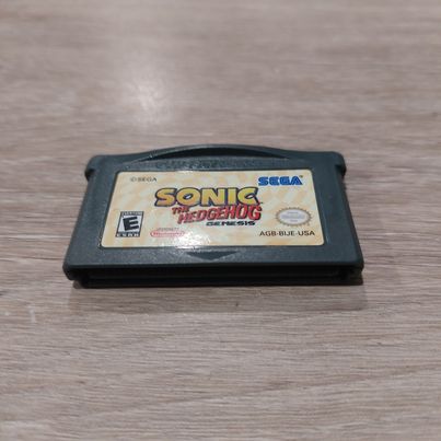 Sonic The Hedgehog Genesis GameBoy Advance
