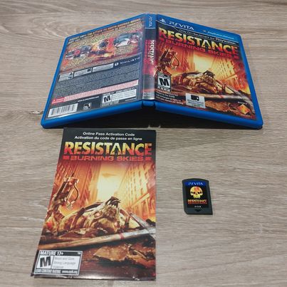 Resistance: Burning Skies Playstation Vita