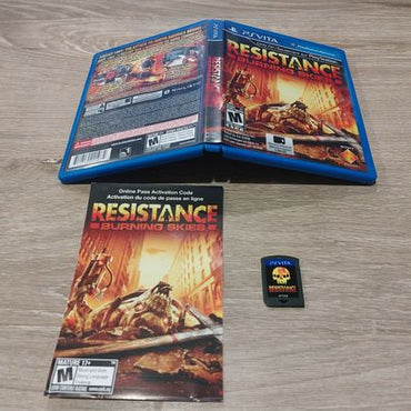 Resistance: Burning Skies Playstation Vita