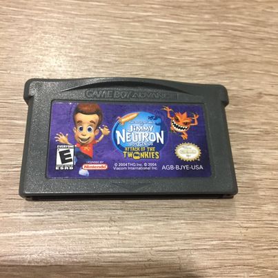 Jimmy Neutron Attack Of The Twonkies GameBoy Advance