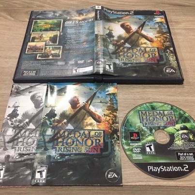 Medal Of Honor Rising Sun Playstation 2