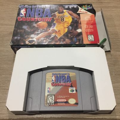 Kobe Bryant In NBA Courtside Nintendo 64