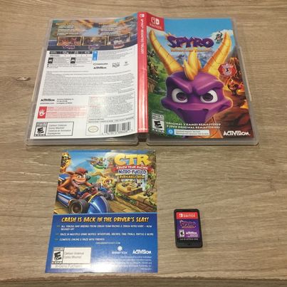 Spyro Reignited Trilogy Nintendo Switch