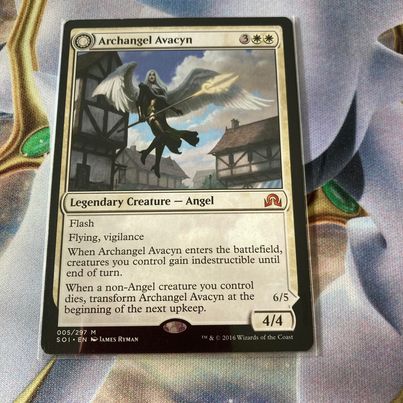 Archangel Avacyn // Avacyn, the Purifier Shadows over Innistrad Magic Card