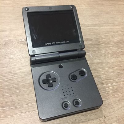 Black Gameboy Advance SP GameBoy Advance Console