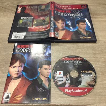 Resident Evil Code: Veronica X [Greatest Hits] Playstation 2