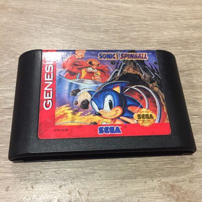 Sonic Spinball Sega Genesis