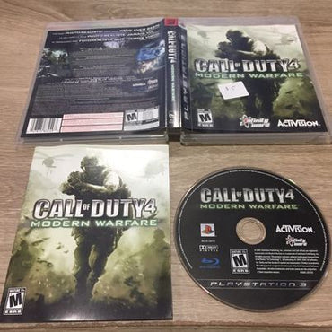 Call Of Duty 4 Modern Warfare Playstation 3